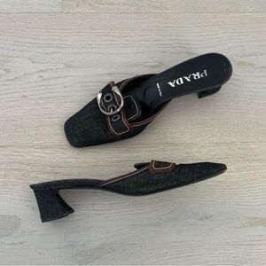 SOLD - Vintage Prada Mules